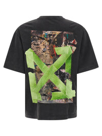 OFF-WHITE Off-White Men 'Bacco Arrow Skate' T-Shirt