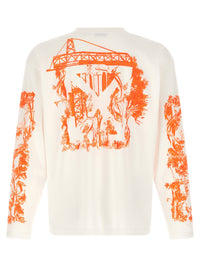 OFF-WHITE Off-White Men 'City Nature Skate' T-Shirt