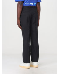 Off-White StraightLeg Trousers Men Black Pants