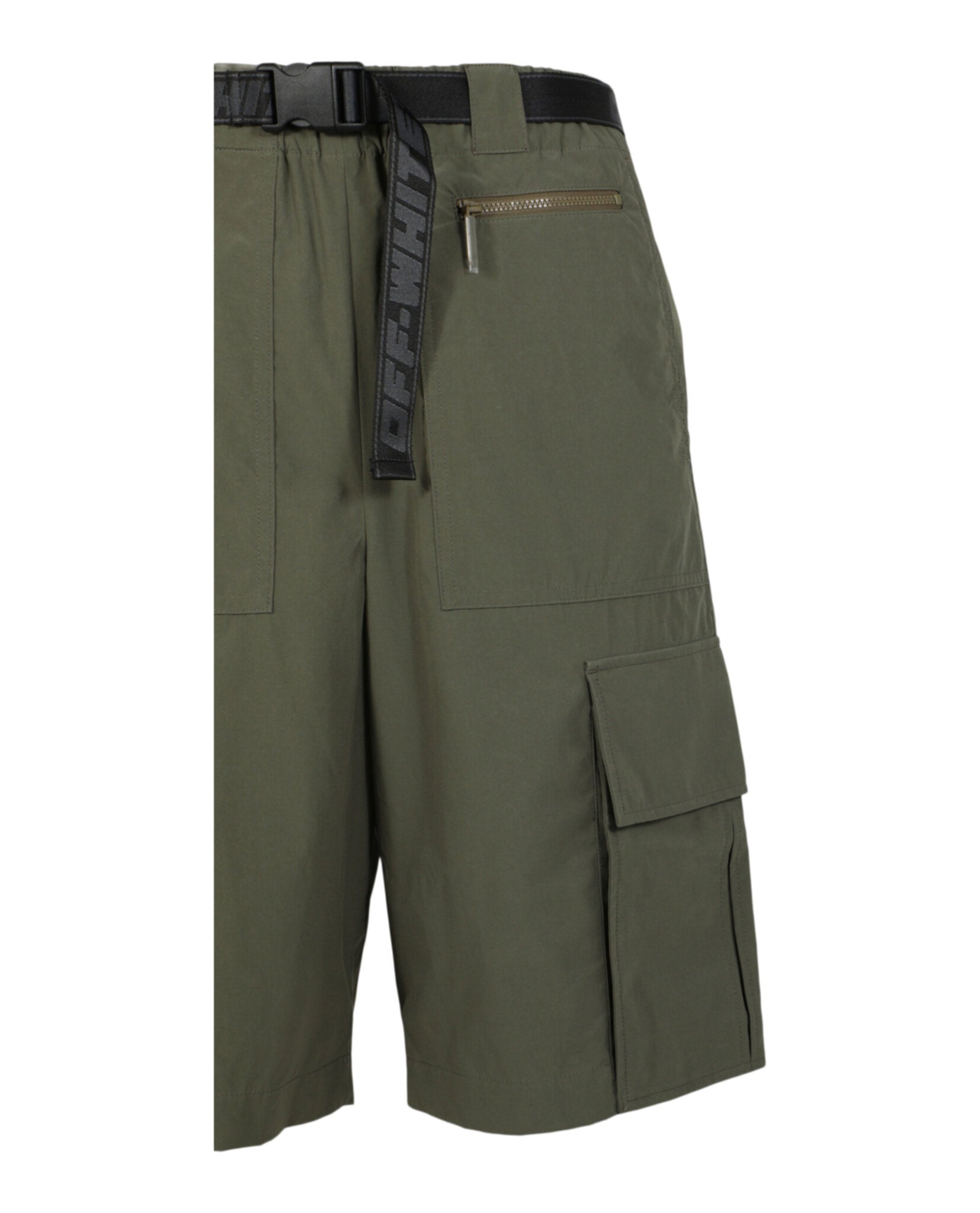 Off-White Mens Industrial Belt Cargo Shorts
