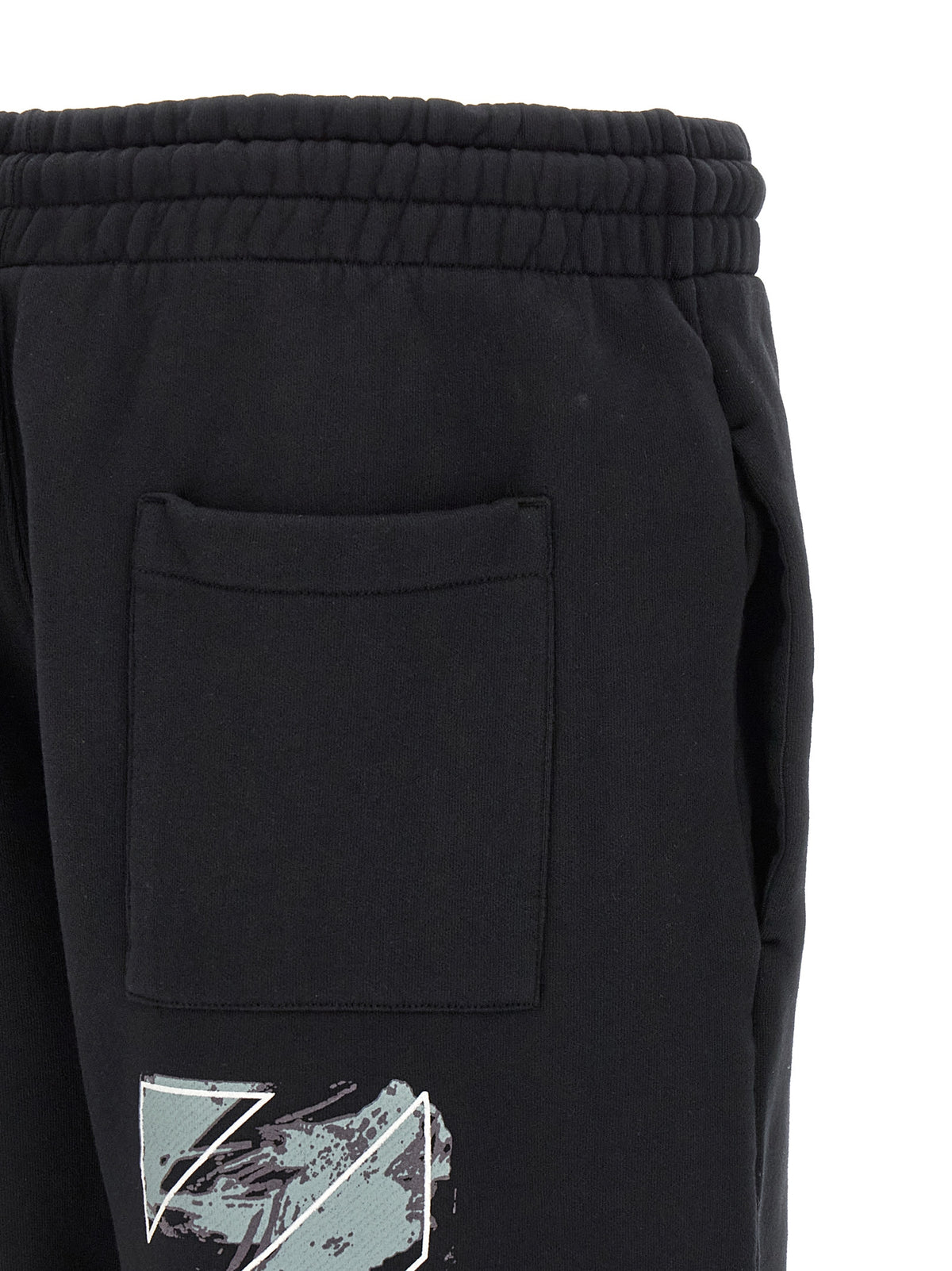 Off-White Men 'Paint Diag Skate' Bermuda Shorts