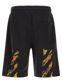 Off-White Men 'Spices Arrow Overlap Skate' Bermuda Shorts