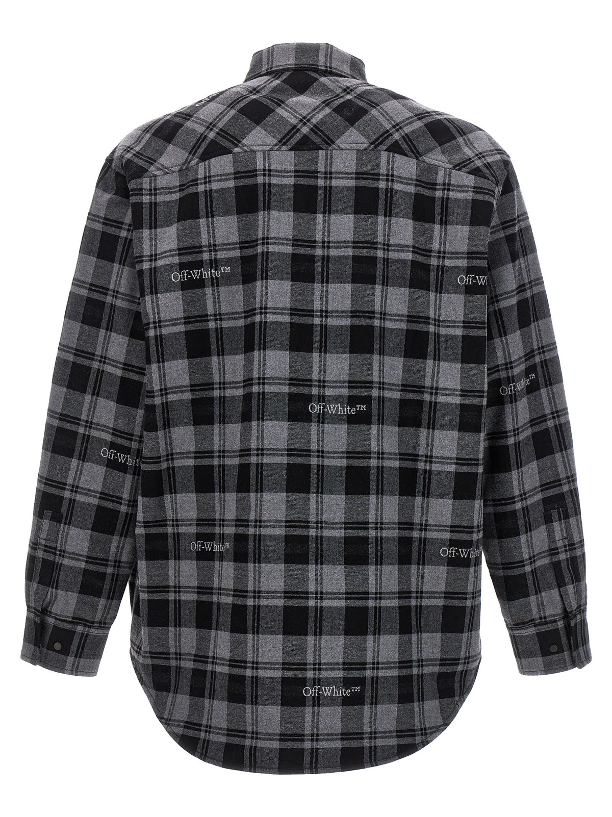 Off-White Men 'Check Flannel Padded' Jacket