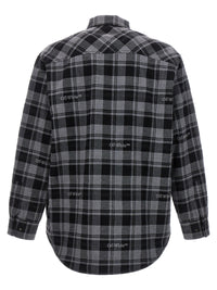 Off-White Men 'Check Flannel Padded' Jacket
