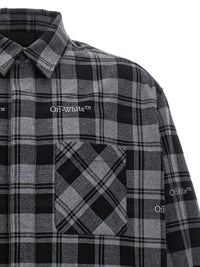 Off-White Men 'Check Flannel Padded' Jacket