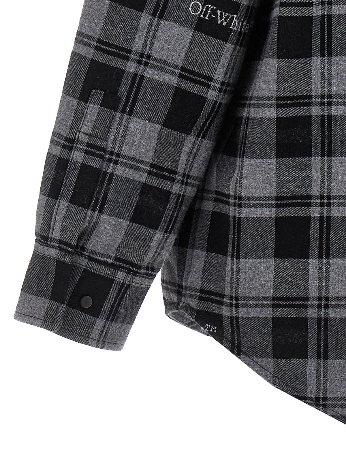 Off-White Men 'Check Flannel Padded' Jacket