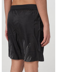 Off-White Swim Trunks QuickDrying Lightweight Men Black Swimwear