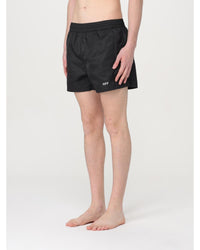 Off-White Swim Shorts Black Swim Trunks Men Swimwear