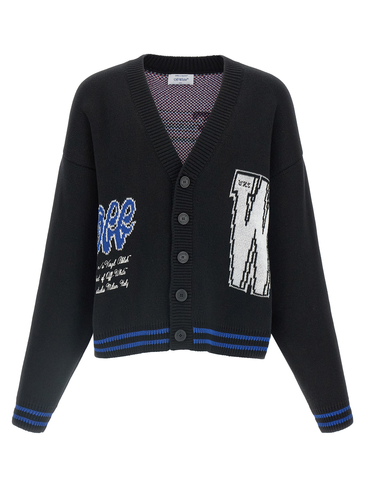 OFF-WHITE Off-White Men 'Glide Diag' Cardigan