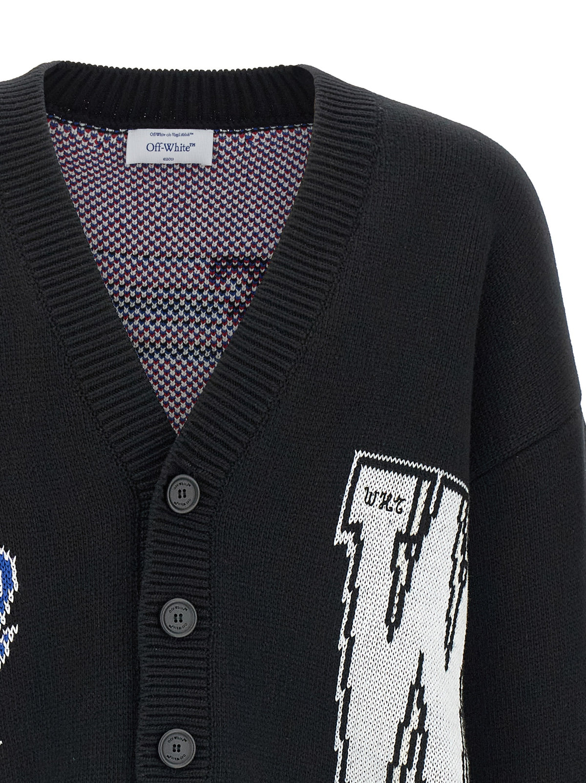OFF-WHITE Off-White Men 'Glide Diag' Cardigan