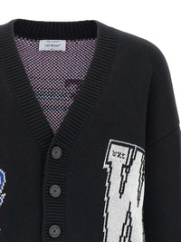 OFF-WHITE Off-White Men 'Glide Diag' Cardigan
