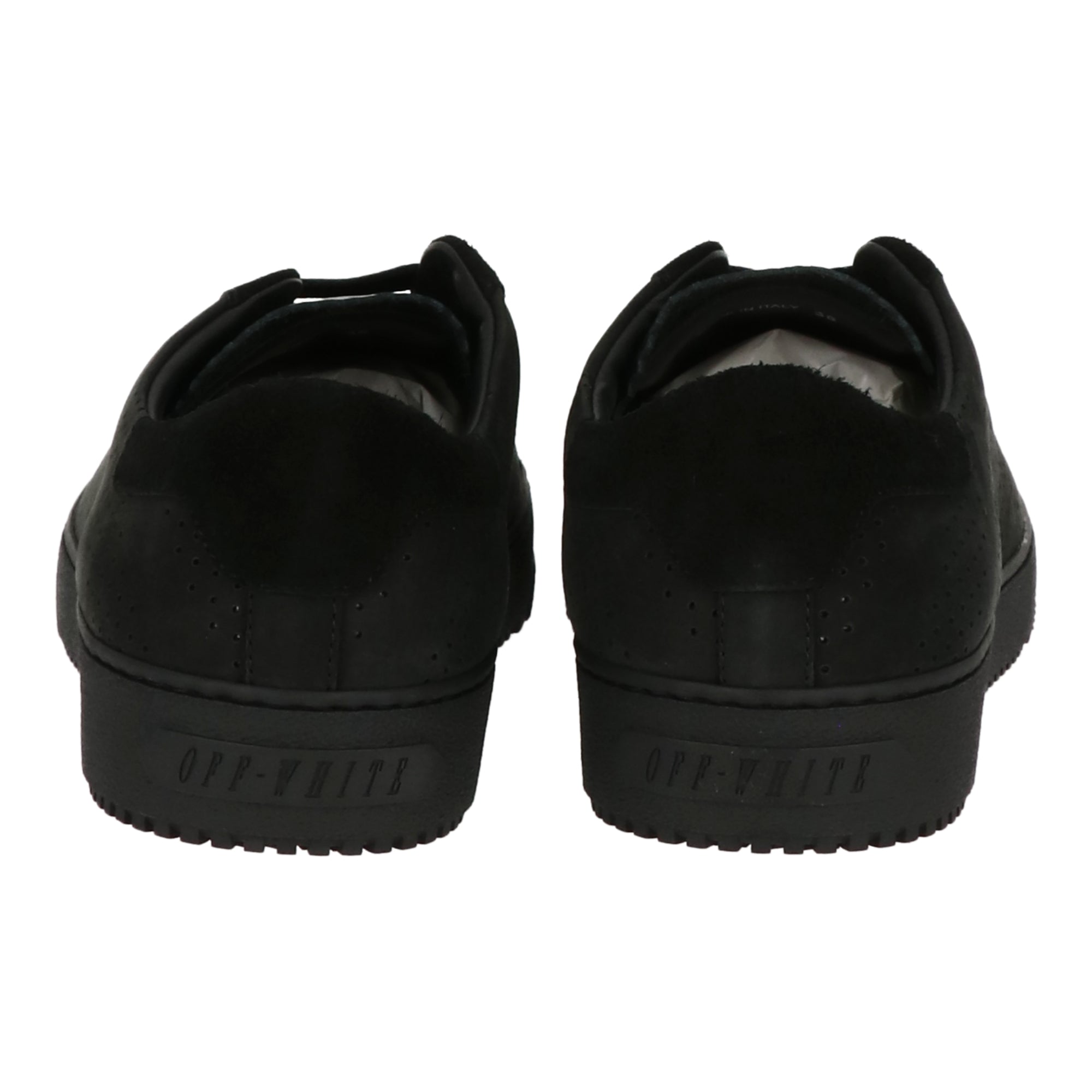 Off White Mens Black Sneaker