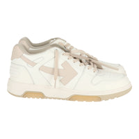 Off White Mens White/Beige Sneaker