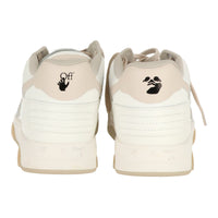 Off White Mens White/Beige Sneaker
