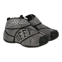 Off White Mens Silver/Black Sneaker