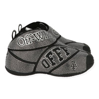 Off White Mens Silver/Black Sneaker