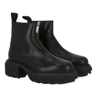 Off White Mens Black Boot