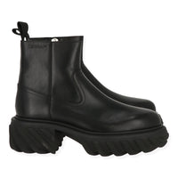 Off White Mens Black Boot