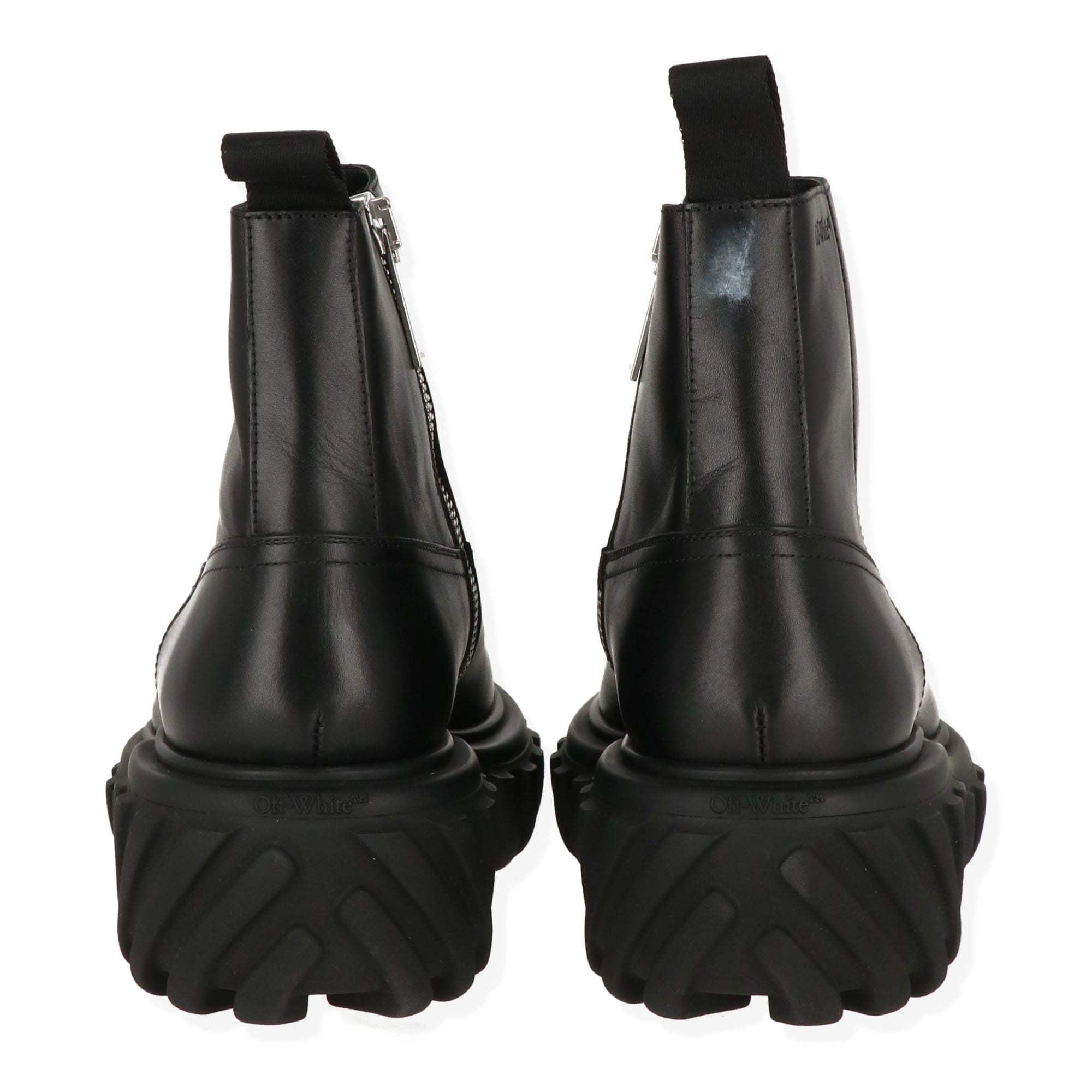 Off White Mens Black Boot