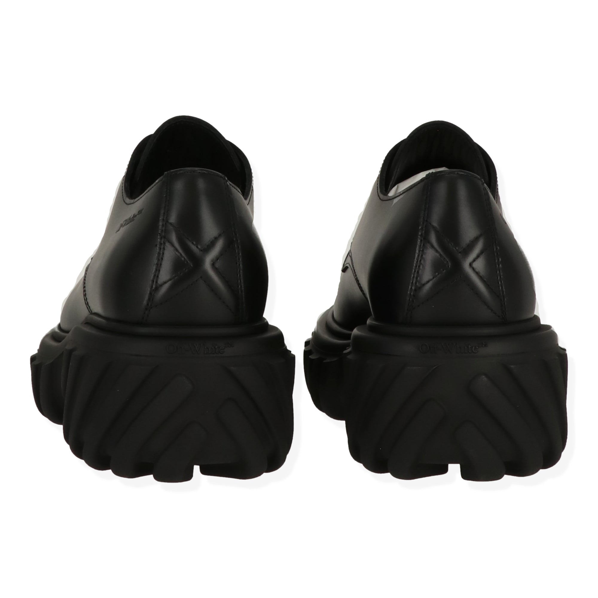 Off White Mens Black Loafer