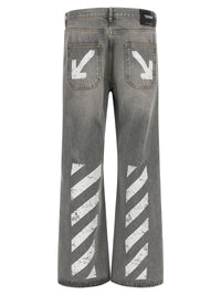 OFF-WHITE Off-White Men 'Half Arrow Diag Slim' Jeans