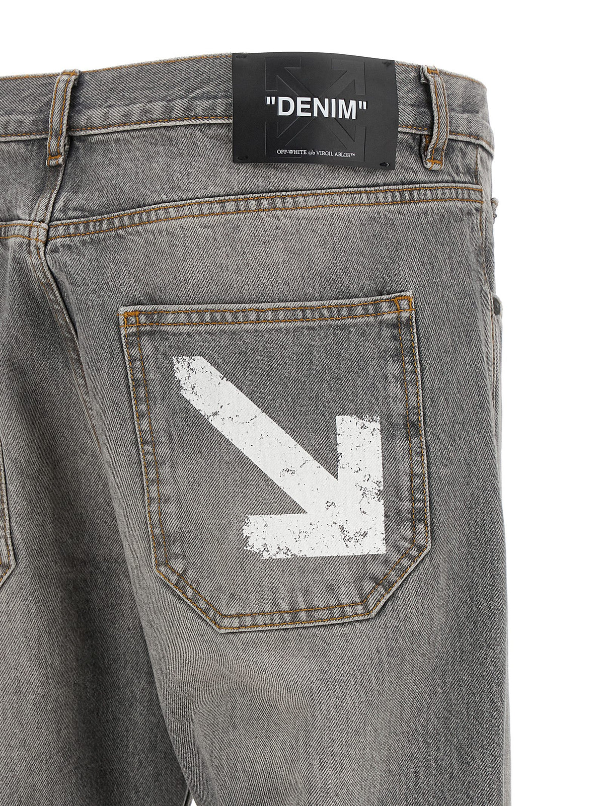 OFF-WHITE Off-White Men 'Half Arrow Diag Slim' Jeans