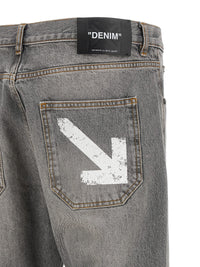OFF-WHITE Off-White Men 'Half Arrow Diag Slim' Jeans