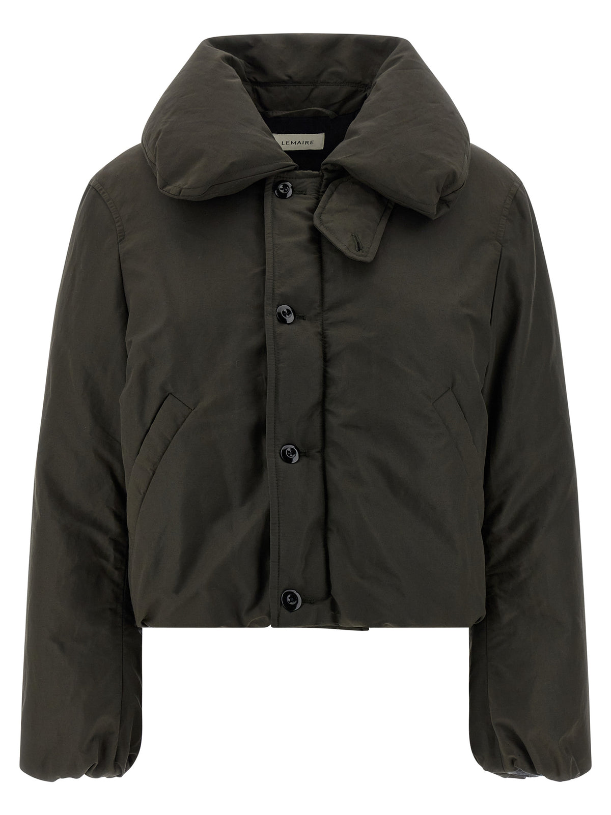 Lemaire Women Bubble Collar Cropped Down Jacket