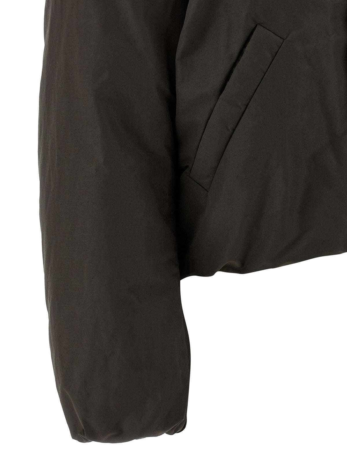 Lemaire Women Bubble Collar Cropped Down Jacket