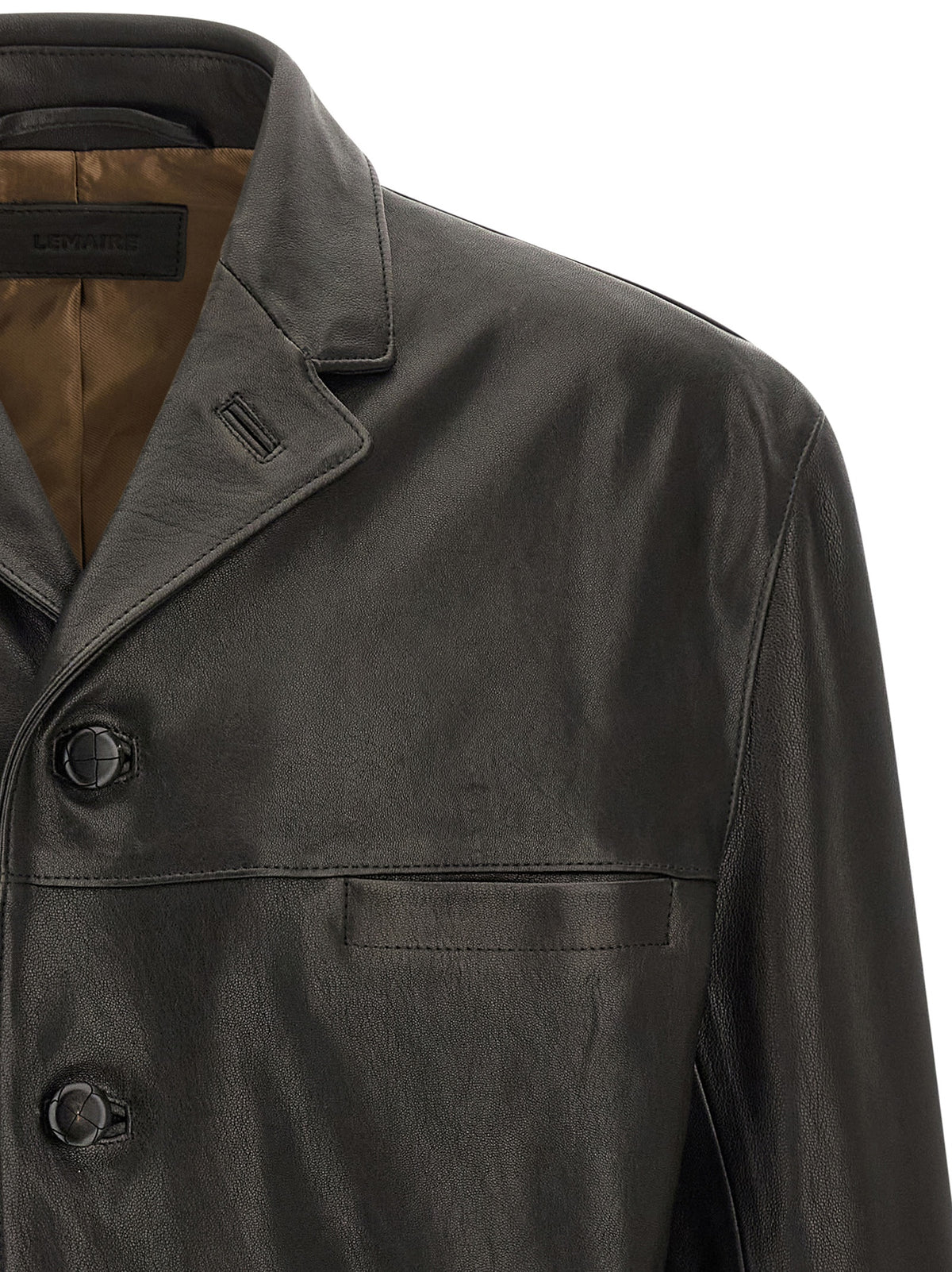 Lemaire Men Leather Jacket