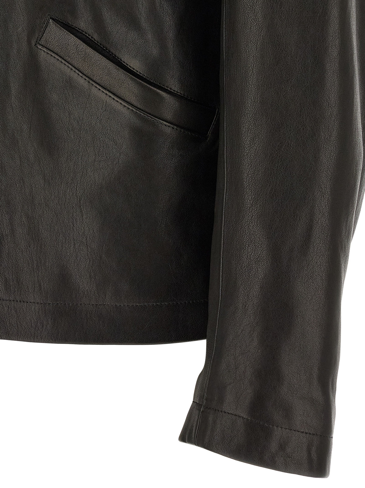 Lemaire Men Leather Jacket
