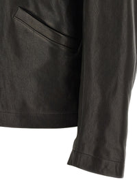 Lemaire Men Leather Jacket