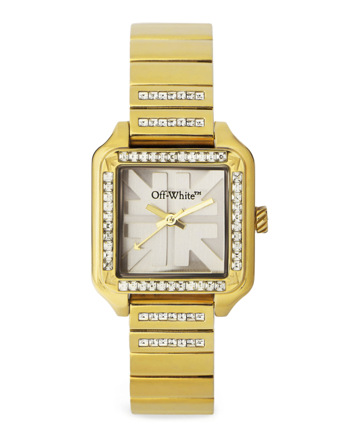 Off-White Womens Gold 27mm Bracelet Fashion Watch