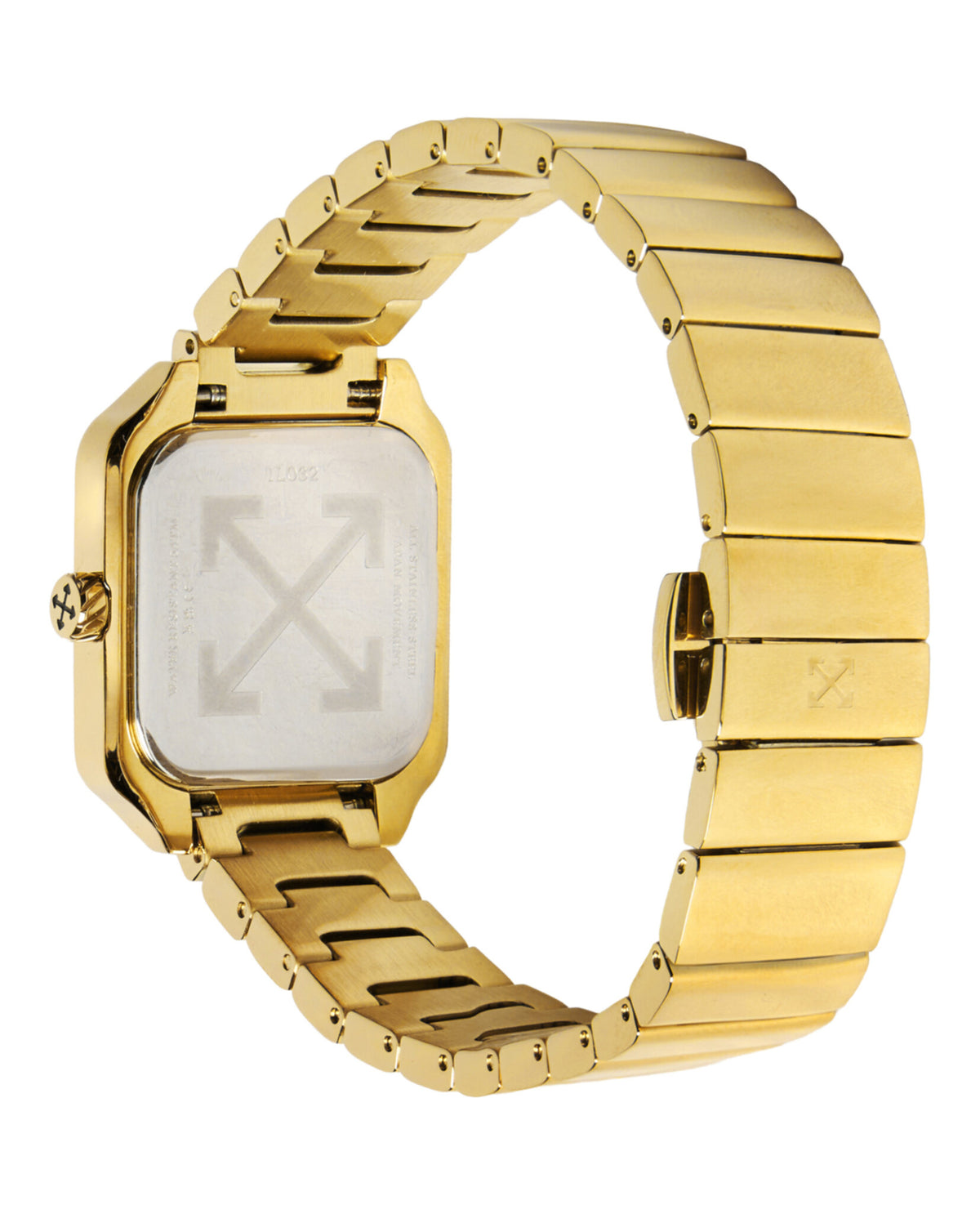 Off-White Womens Gold 27mm Bracelet Fashion Watch