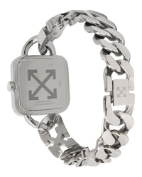 Off-White Womens Stainless Steel 27mm Bracelet Fashion Watch