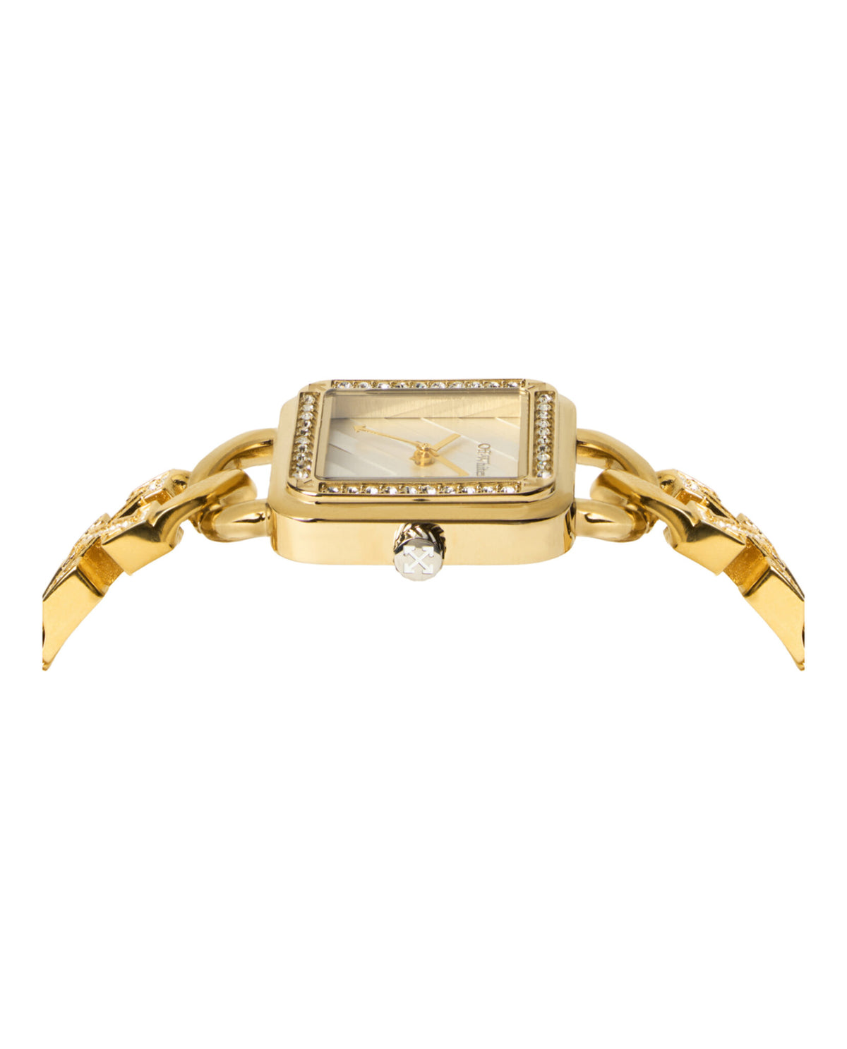 Off-White Womens Gold 27mm Bracelet Fashion Watch