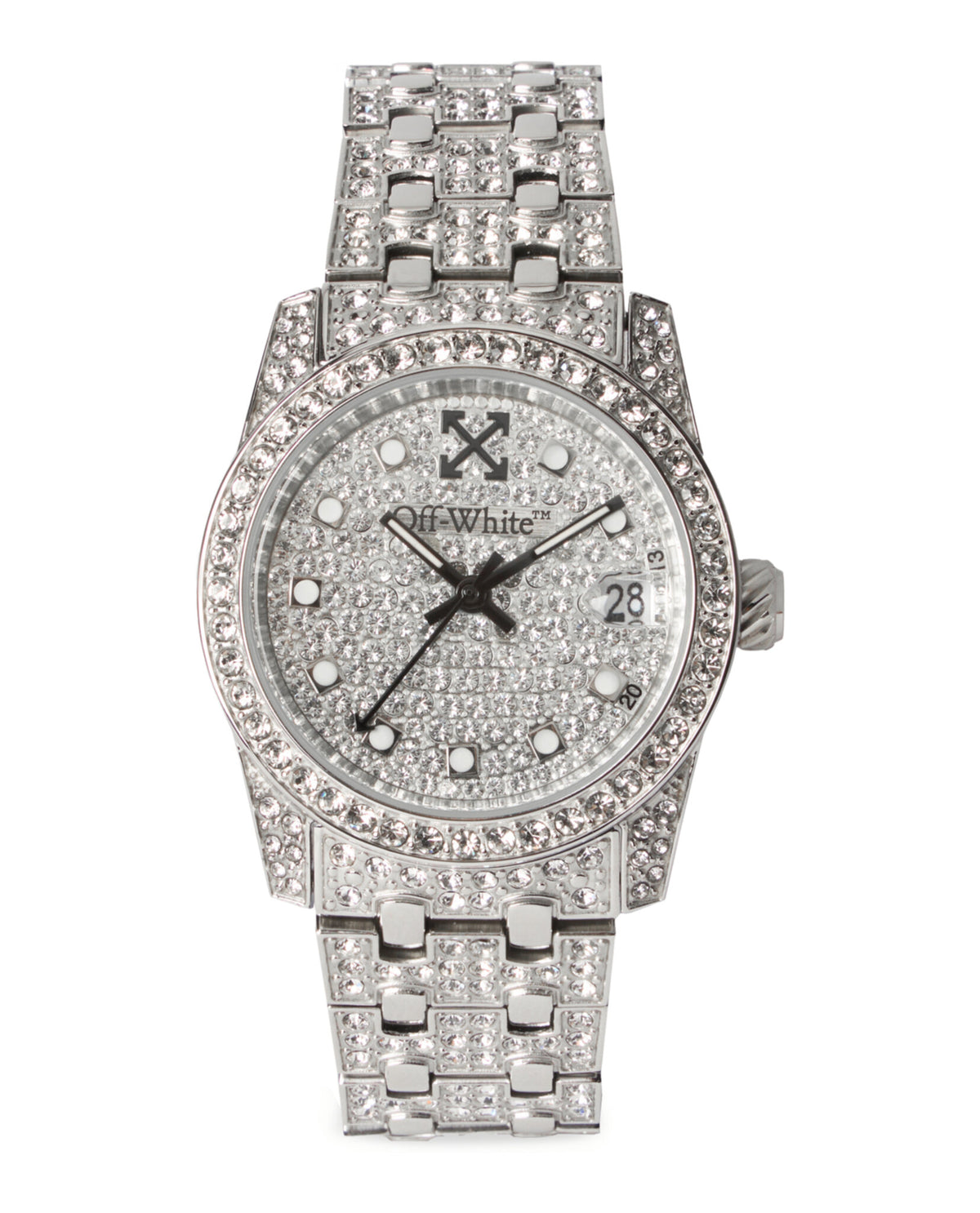 Off-White Womens Stainless Steel 32mm Bracelet Fashion Watch