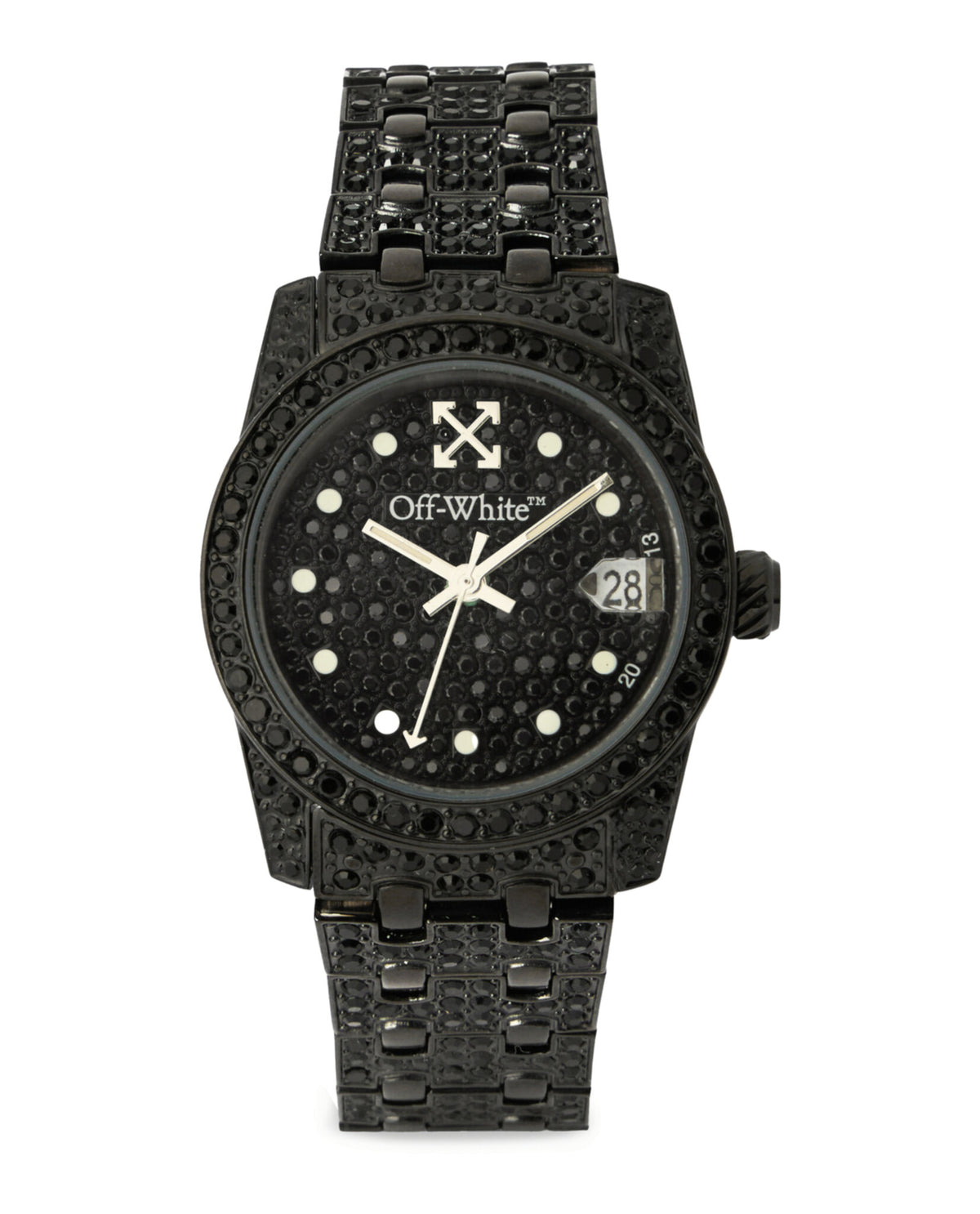 Off-White Womens Black 32mm Bracelet Fashion Watch