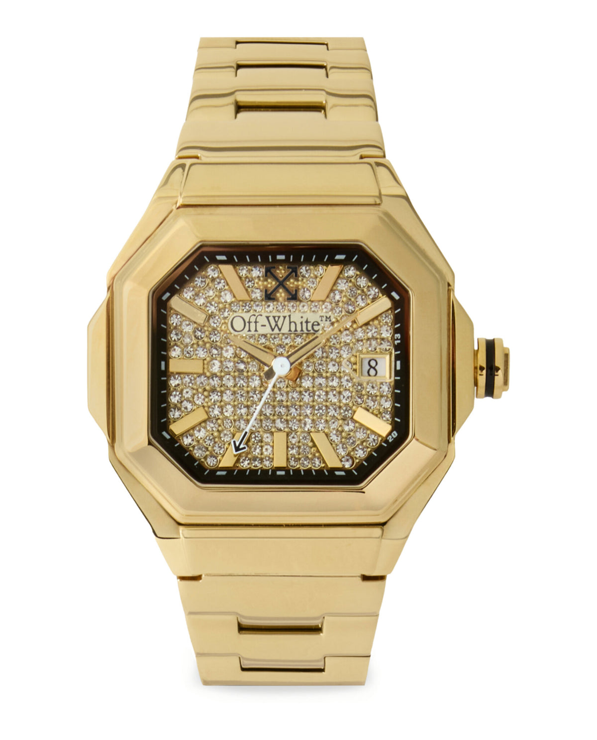 Off-White Womens Gold 39mm Bracelet Fashion Watch