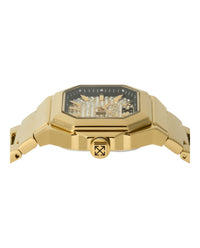 Off-White Womens Gold 39mm Bracelet Fashion Watch