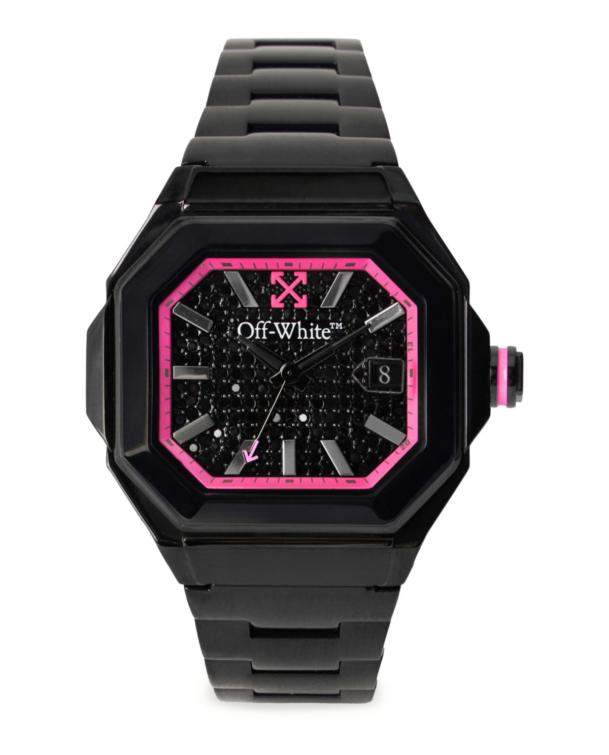 Off-White Womens Black 39mm Bracelet Fashion Watch