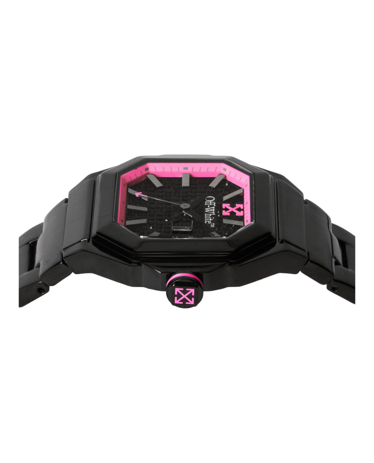 Off-White Womens Black 39mm Bracelet Fashion Watch