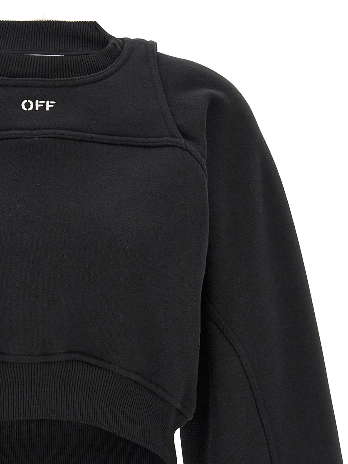 OFF-WHITE Off-White Women Cropped Sweatshirt