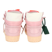 Off White Womens Pink Sneaker