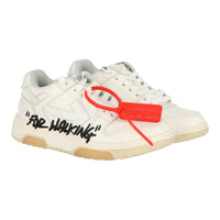 Off White Womens White/Black Sneaker
