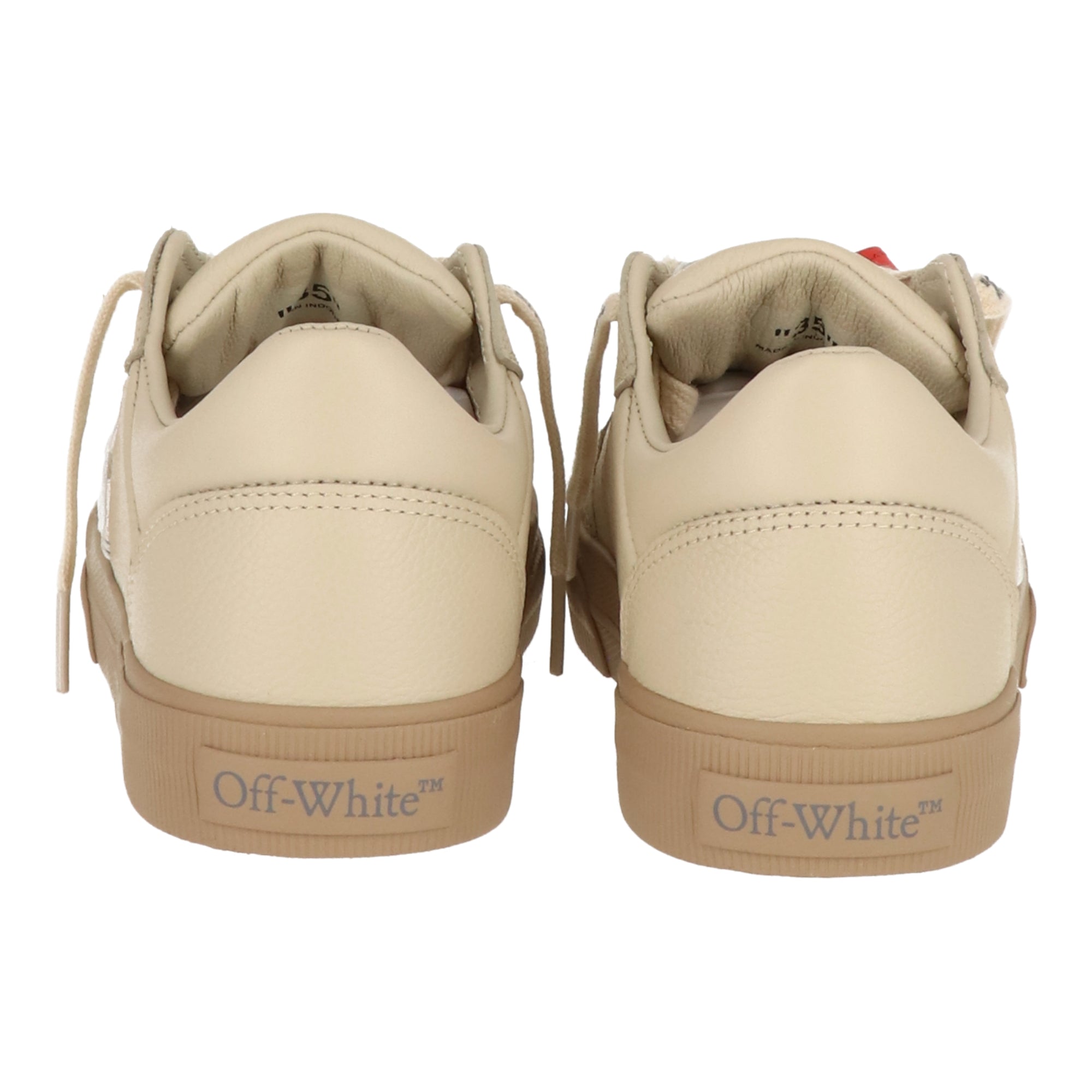 Off White Womens Beige/White Sneaker