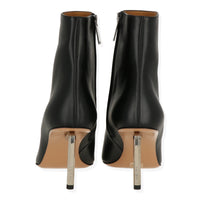 Off White Womens Black/Silver Boot