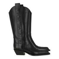 Off White Womens Black Boot