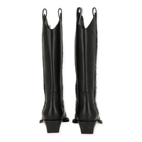 Off White Womens Black Boot
