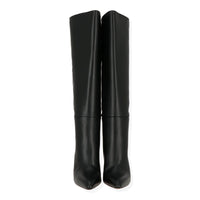 Off White Womens Black/Silver Boot